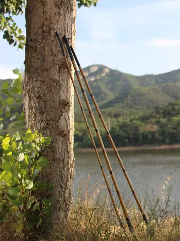 Ultra-Fine Ultra-Hard Carbon Fiing Rod Handheld Bamboo-Imitating Carp Fiing Rod 28 Adjusents 37 Adjusents Taiwan Fi...