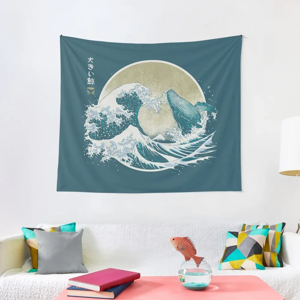 

The Great Whale Tapestry Tapete For The Wall Bedroom Decorations Tapestry