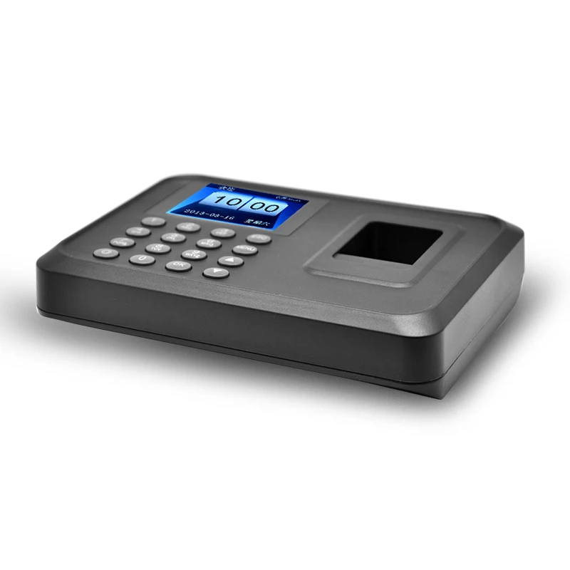 2.4" Muti-Language Fingerprint Attendance Biometric Machine System Employee Keypad Electric Time Clock Recorder USB Data Manage