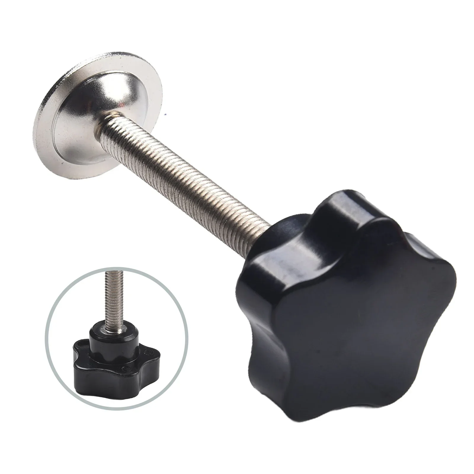 Tornillo De Pulgar 10Pcs Estrella De Sujecion Perillas M8 X 25mm