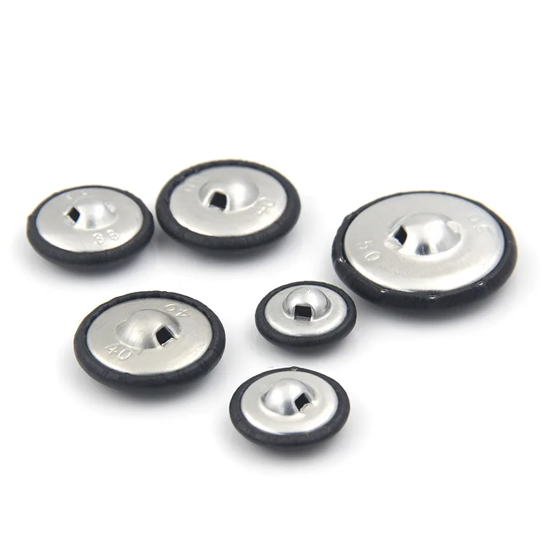 10pcs 11-32mm Leather Bag Buttons DIY Sewing Clothing Accessories High-grade Windbreaker Coat Sofa Soft Button 4