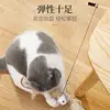 1PC Teaser Feather Toys Kitten Funny Colorful Rod Cat Wand Toys Wood Pet Cat Toys Interactive Stick Pet Cat Supplies 고양이 장난감 3