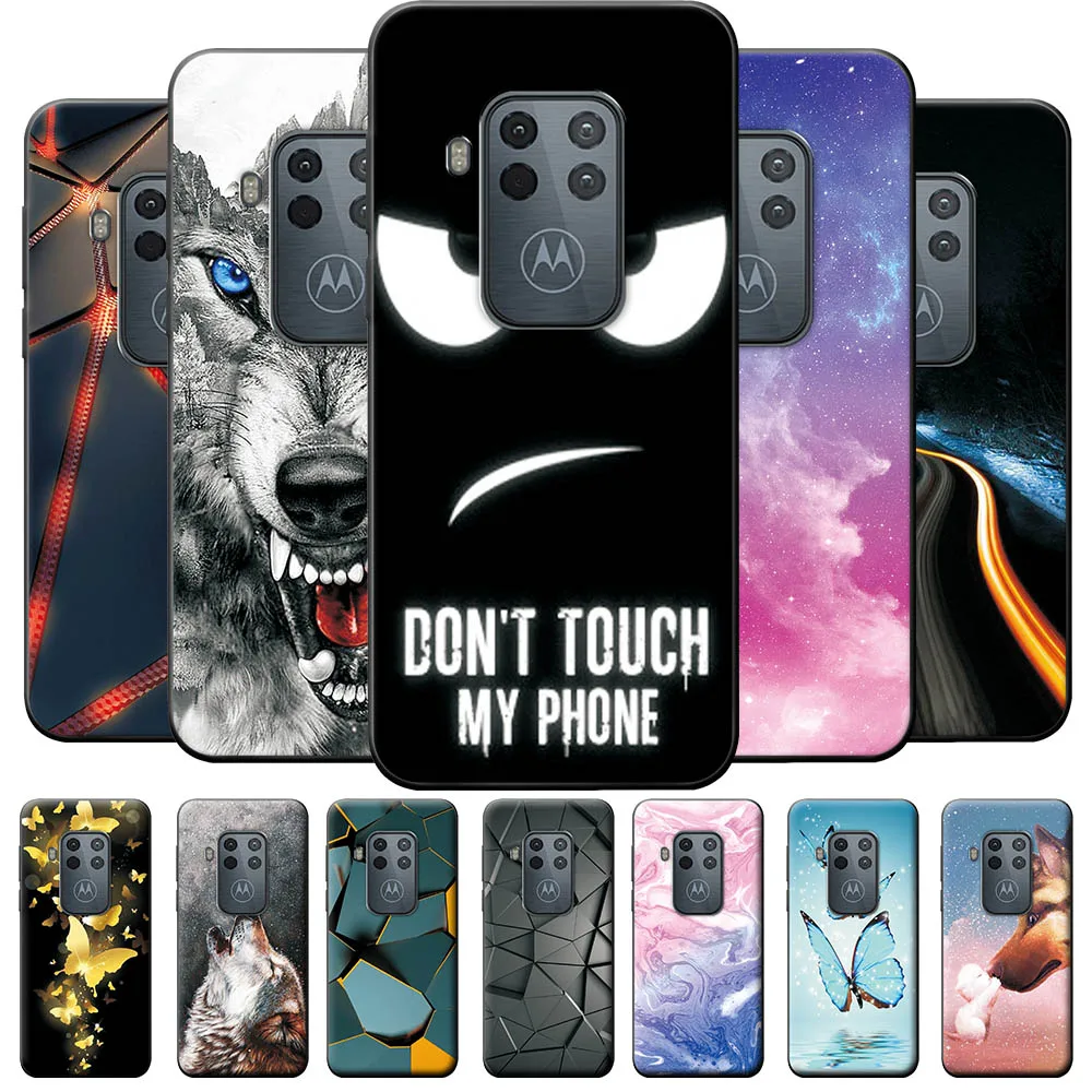 Per Moto One Pro Case One Zoom Fashion Tpu Cover Posteriore Per Moto One Zoom Cool Phone Case Per Motocone Pro Silicone Etui Bumper