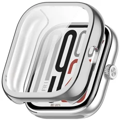 Enhanced Protective TPU Soft Shell Case Cover for Redmi watch 5 (Silver)