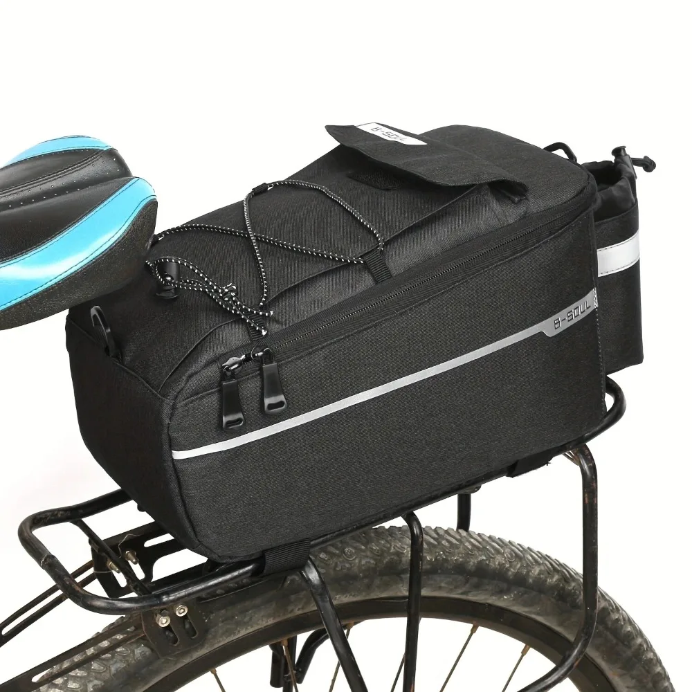13L waterproof bike rear bag overview