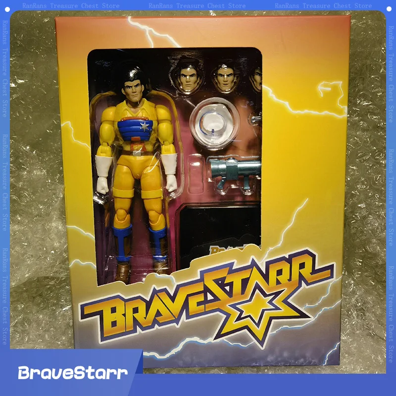 In Magazzino Saint Model Dms Bravestarr Interstellare Sheriff Bresta Sheriff Action Figure Model Dolls Toys Gift