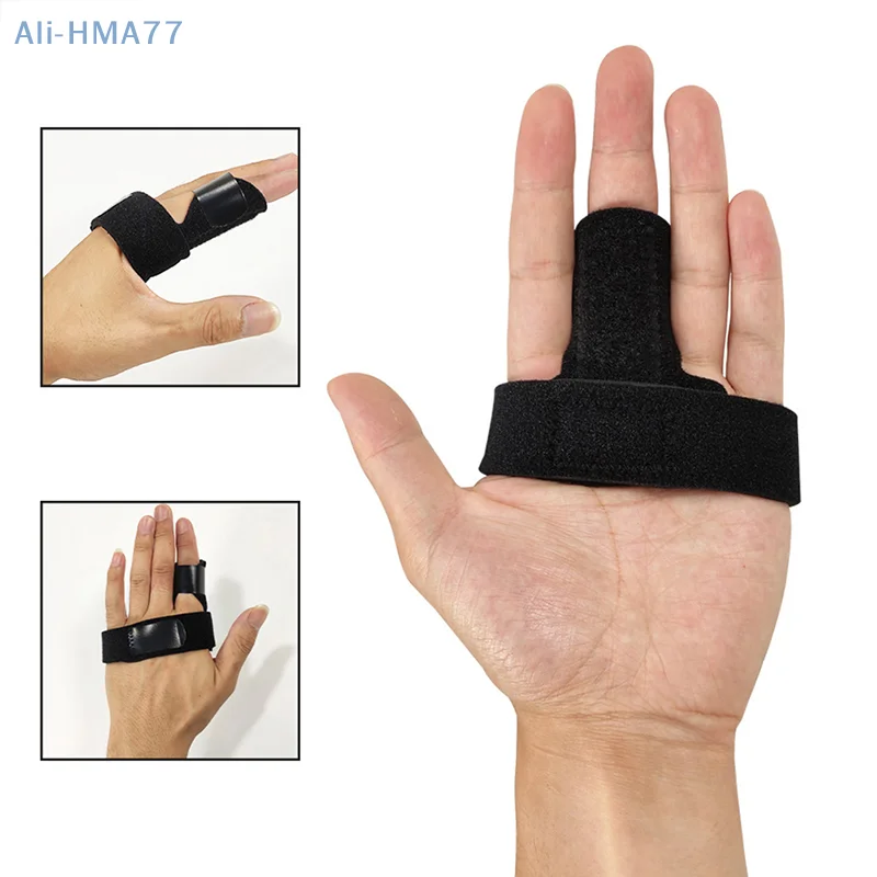

1PC Adjustable Cloth Finger Splint Brace Trigger Finger Support Fracture Fix Pain Relief for Protecting Finger High Quality