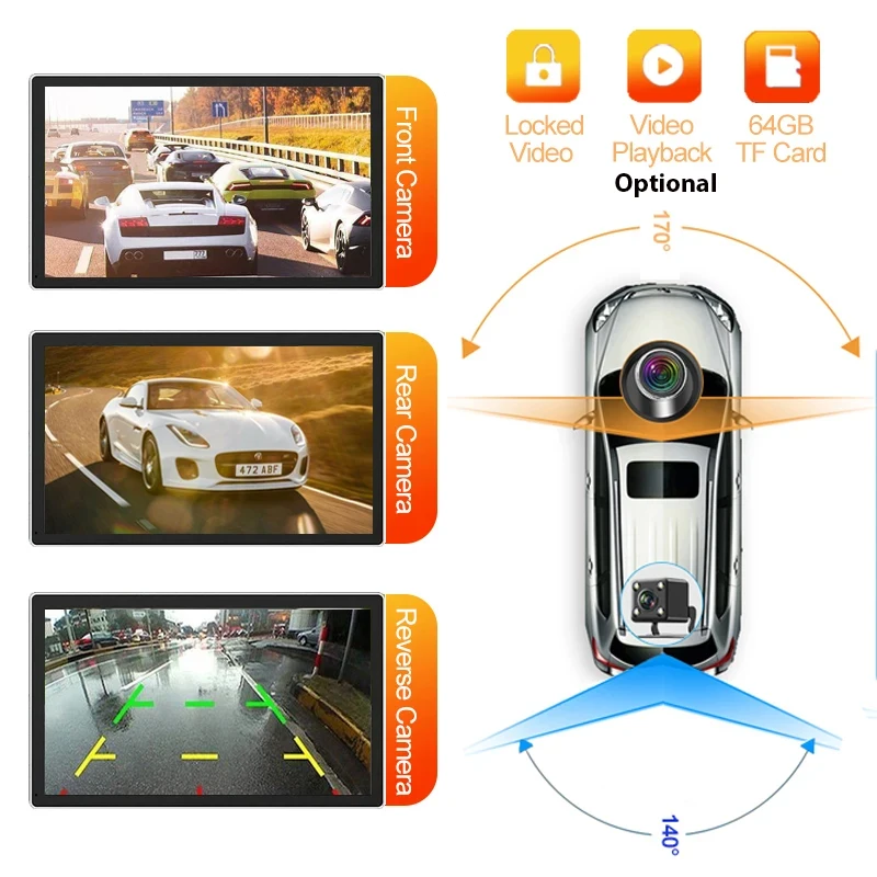 Xintu 10.26 ġ 4K ADAS  ī÷, ȵ̵ ڵ  ķ, GPS ׺̼, 24 ð  , ߰ ð ̷ FM BL