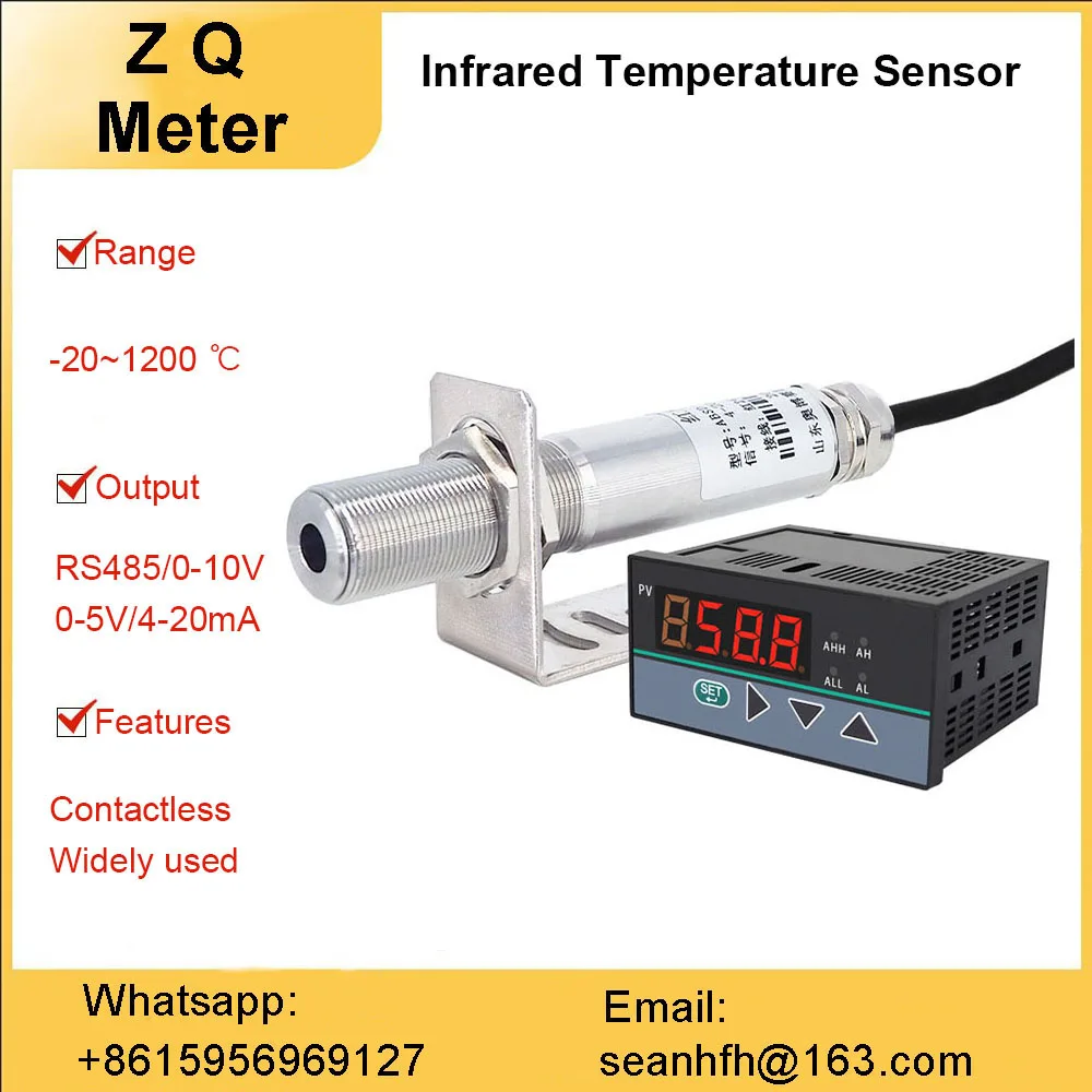 contact-less infrared template sensor