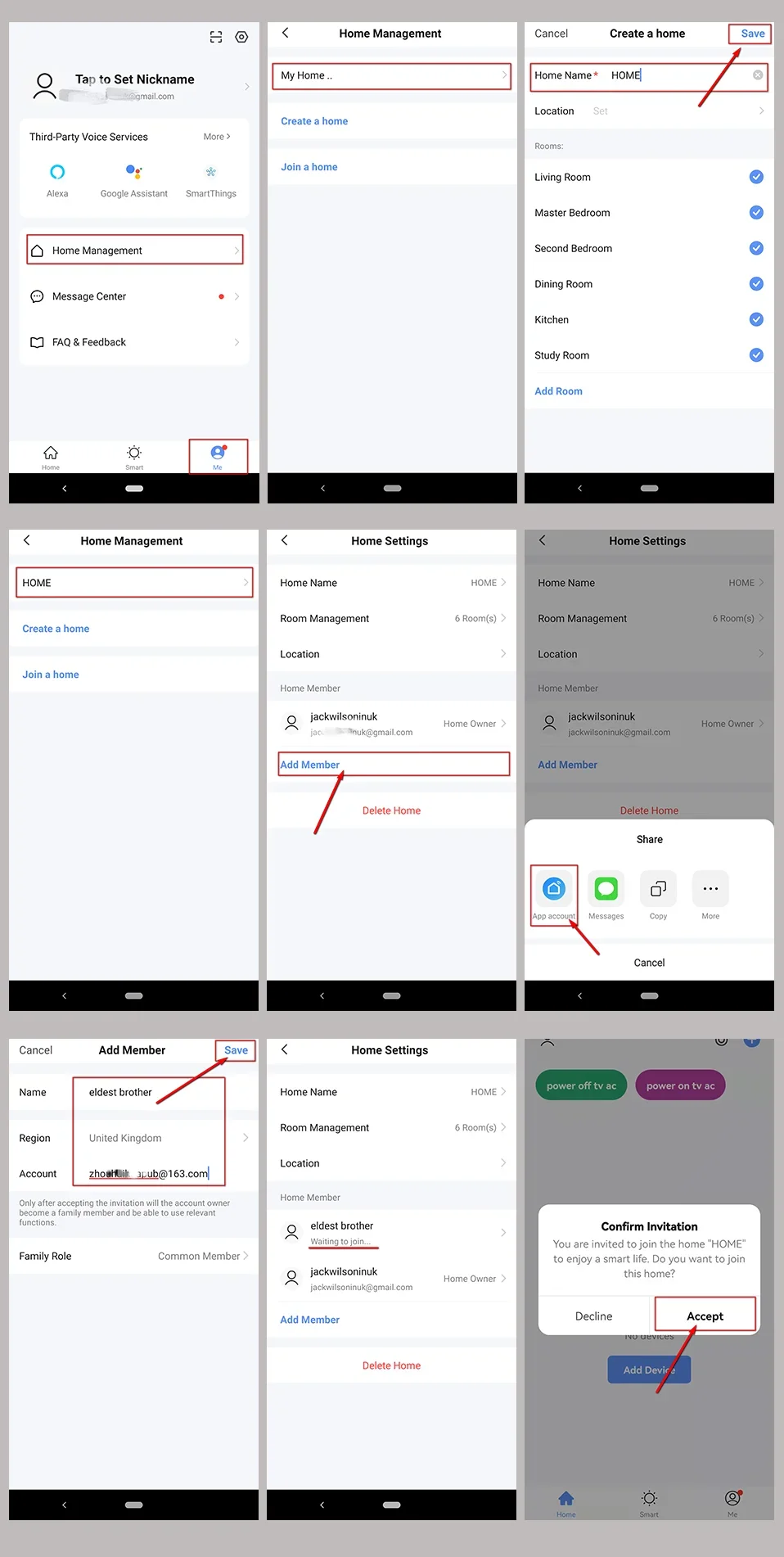 Tuya Smart WiFi Infrarot-Fernbedienung mit integriertem Temperatur- und Feuchtigkeitssensor, unterstützt Google Home, Yandex, SmartLife, Alexa. – Detail 19