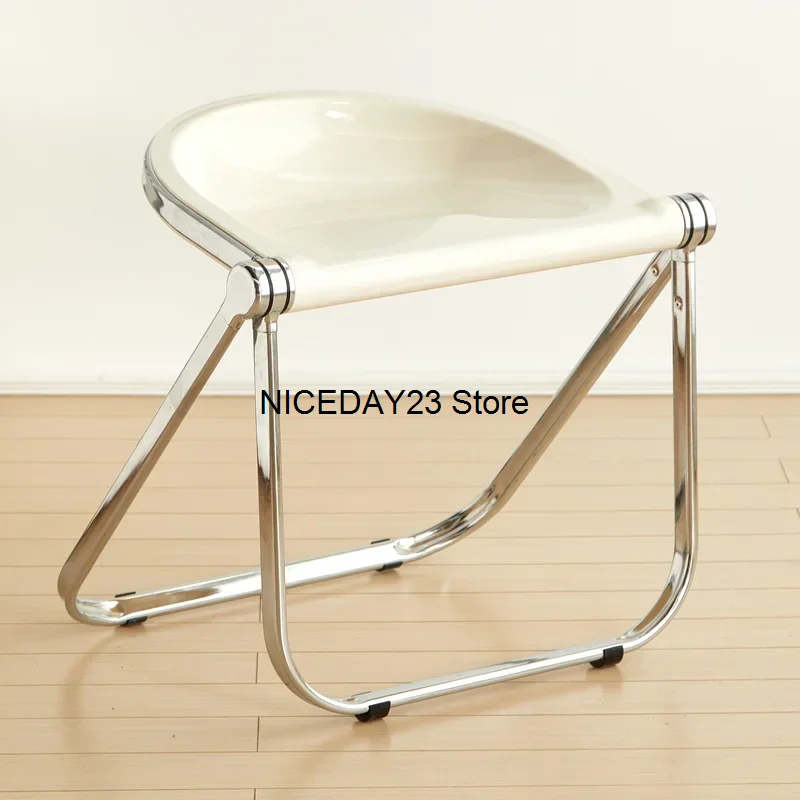 

Kitchen Nordic Dining Chairs Folding Portable Office Designer Dining Chairs Cafe Camping Eetstoelen Modern Furniture YY50DC