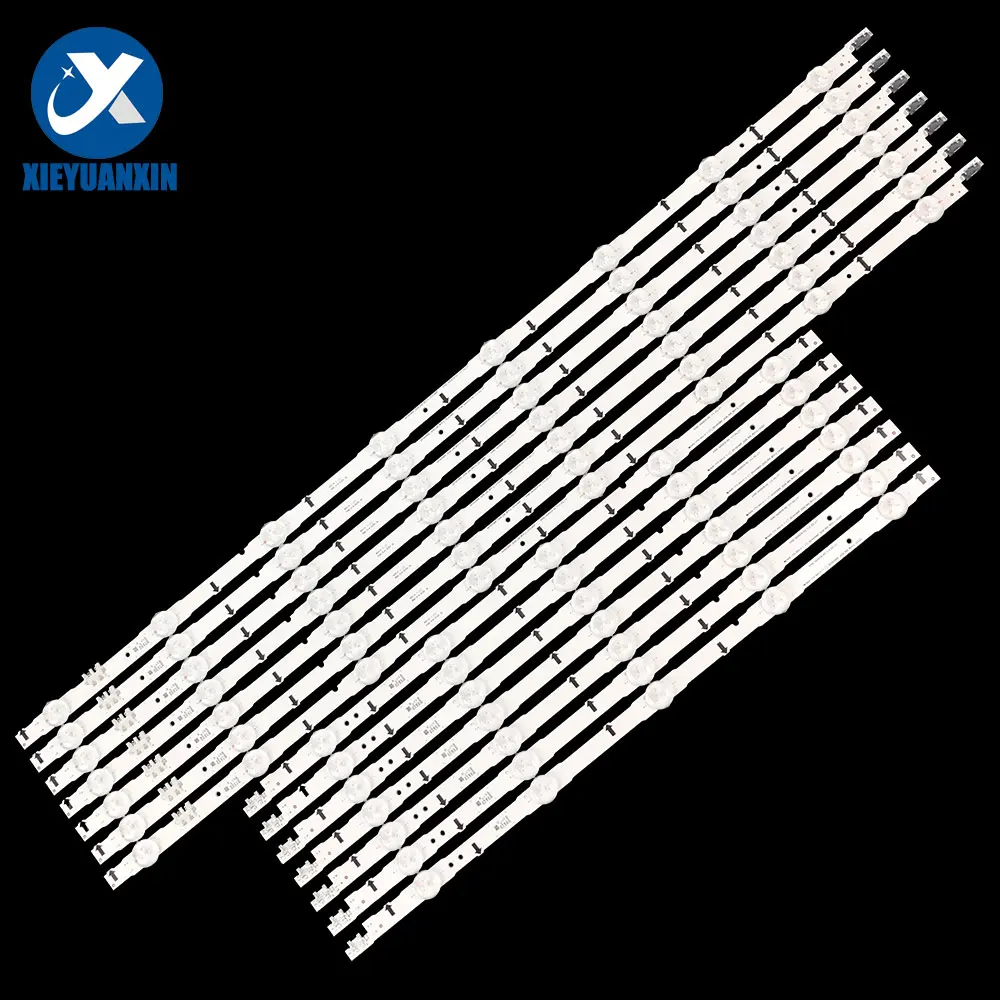 Barra Di Retroilluminazione A Led Tv Per Samsung 60 Pollici Bn96-30434A 7 Paia/Set Striscia Luminosa A Led Hg60Nd470 Hg60Ne477 Hg60Ne690 Un60H6300 Un6