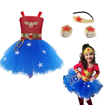 Wonder Girl Kids Cosplay Dress 1