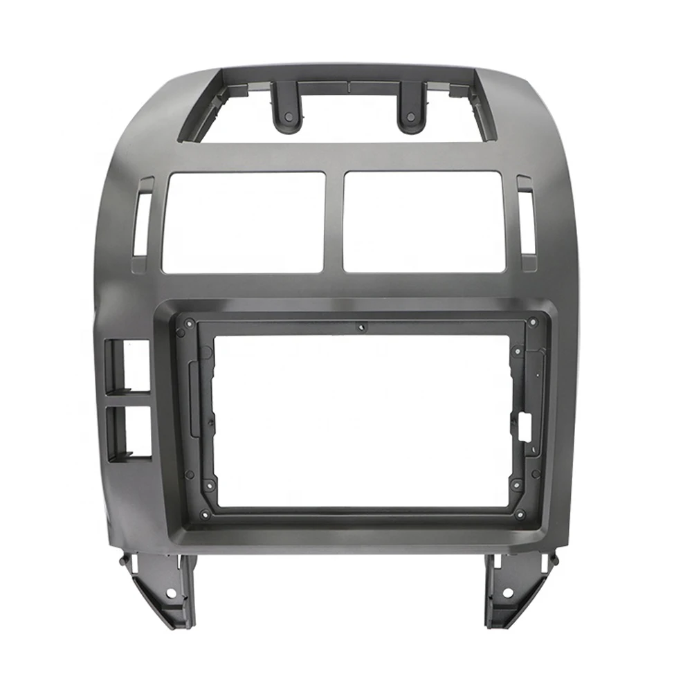 Car Fascia Navigation Fascias Dash Frame Kit 9 inch Android Multimedia Player Polo 2004-2010 auto interior decors
