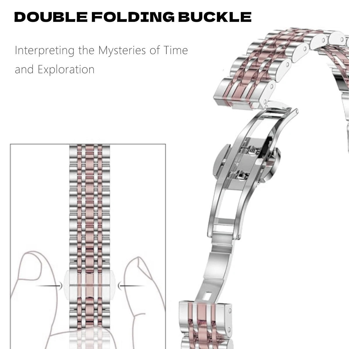Versatile Quick Fit Metal Strap - Premium Sport Bracelet