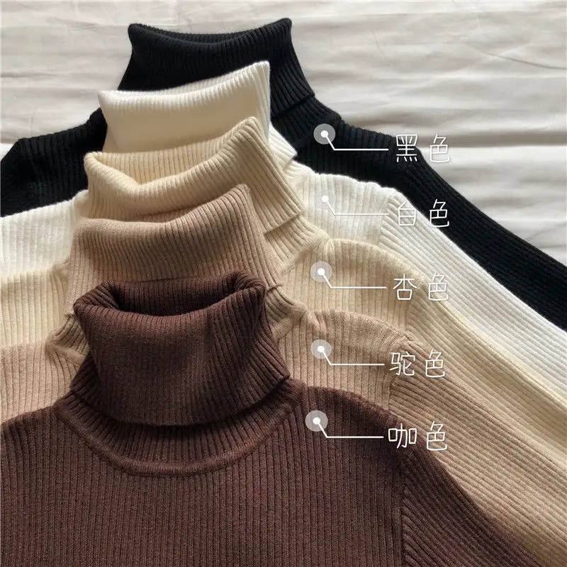 

Woman Sweaters Femme Chandails Women's Autumn and Winter 2024 Knitwear Top Slim Fit Sweater Pull Hiver