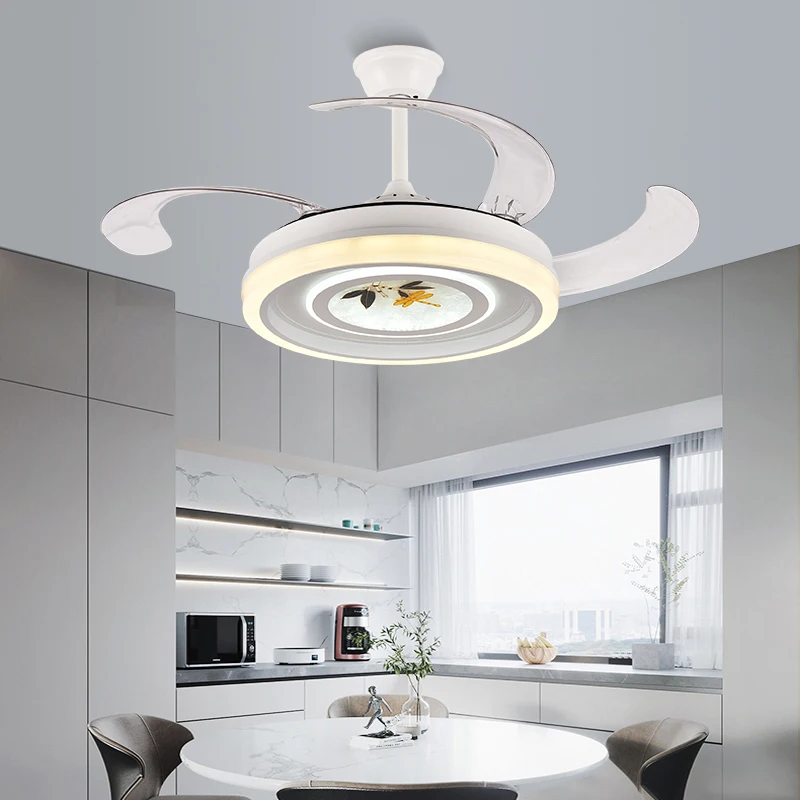 

Modern fan chandelier remote luxury remote control chandelier lamp fan with light led ceiling fans