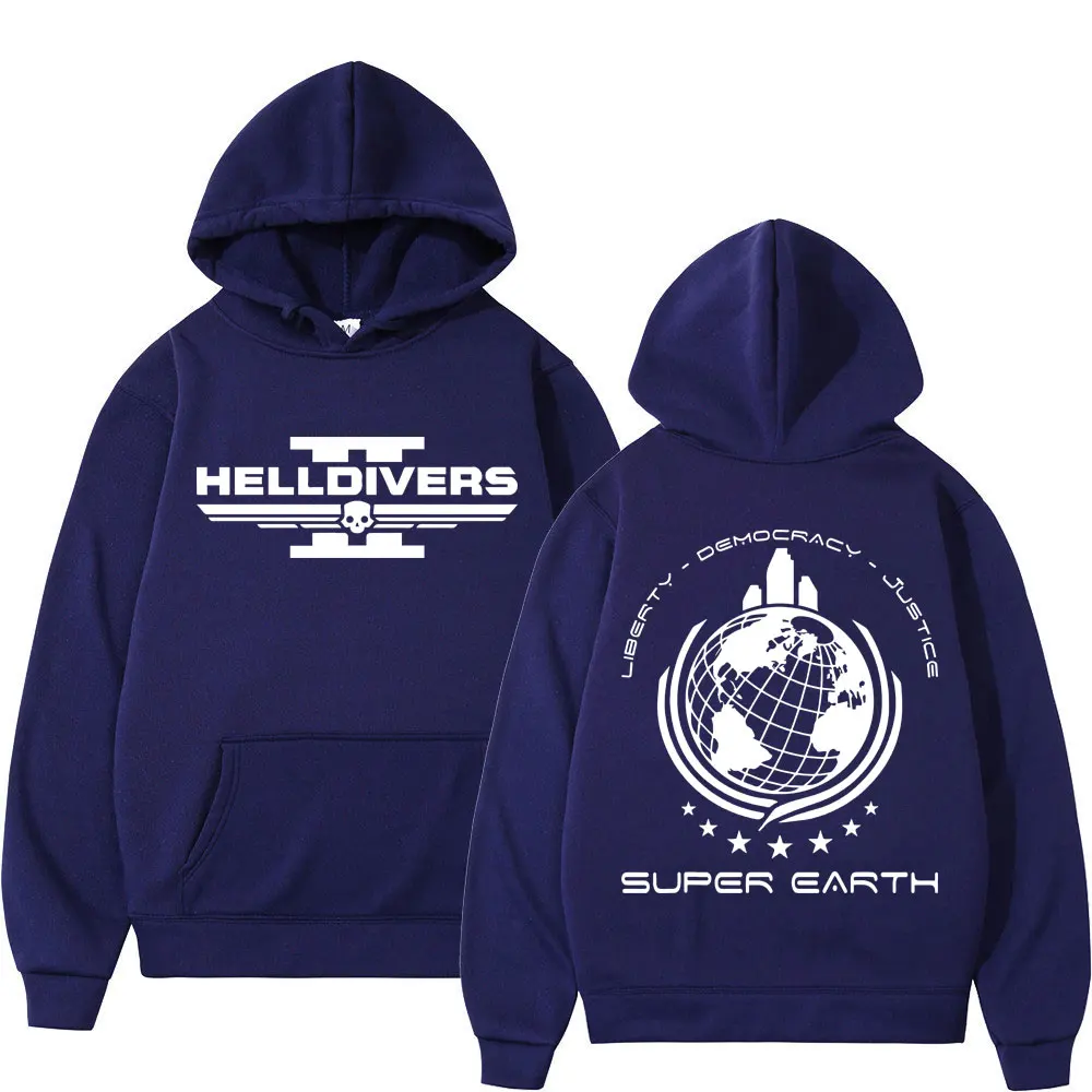

Hellbugs - Men's and women's hooded sweatshirt, double-sided printed sweater, high-quality, casual, retro, oversized
