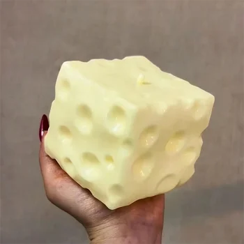 Jumbo Cheese Cube Stress Ball 1