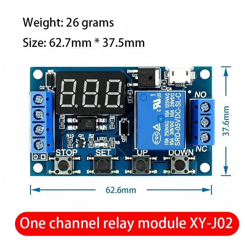 XY-J03 Relaismodul Mit Timer - Der Clevere Schalthelfer Für Deine Projekte
