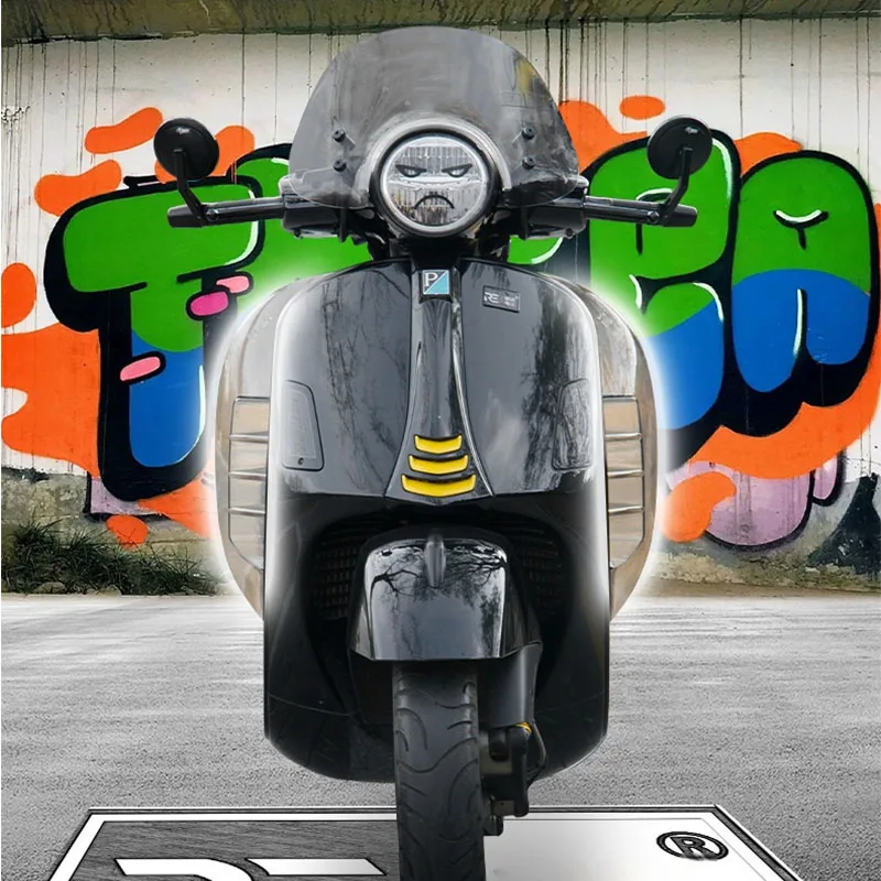 

Аксессуары для мотоциклов, скутеров, комплект для vespa GTS 300 GTV fin deco
