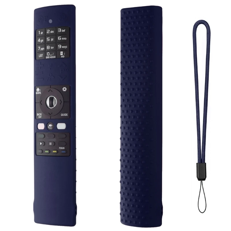 TV Controller Case Silicone Shockproof Protective Cover Compatible for AN-MR700 Remote Control Protective Cover Case