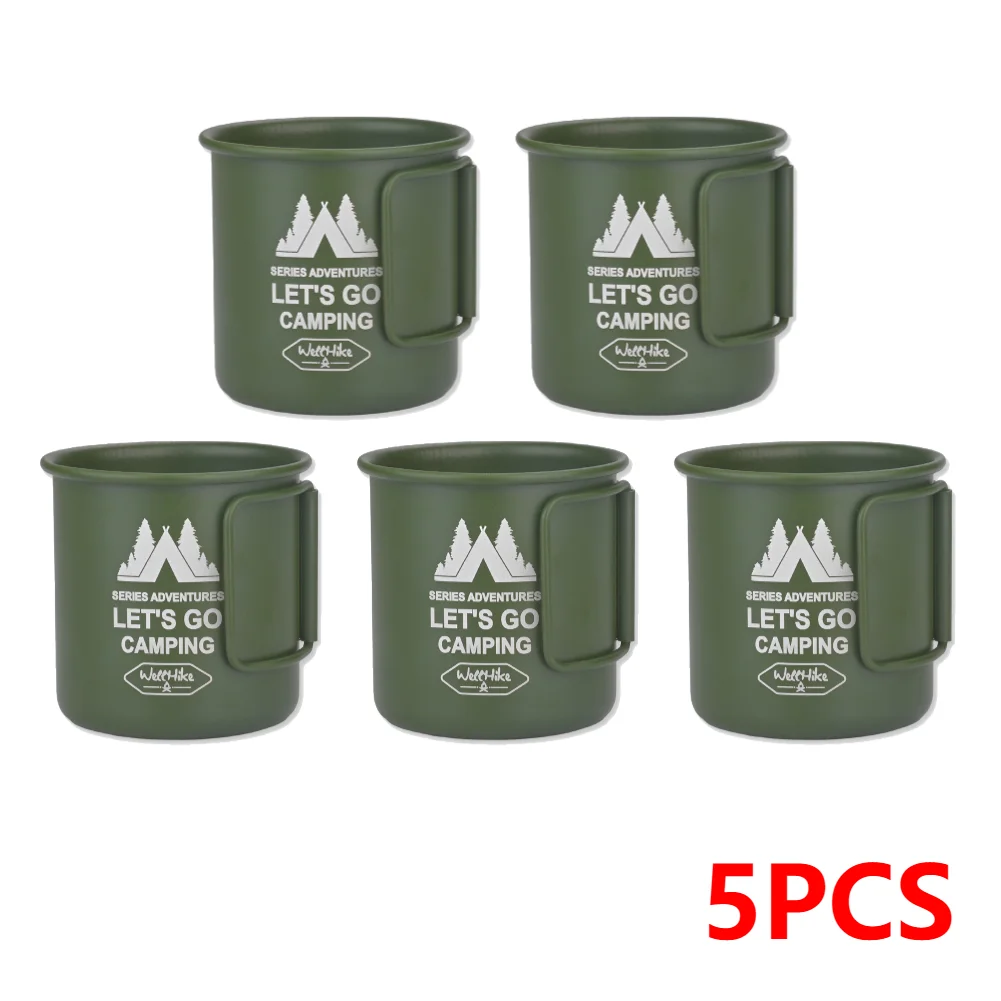 5PCS Army Green