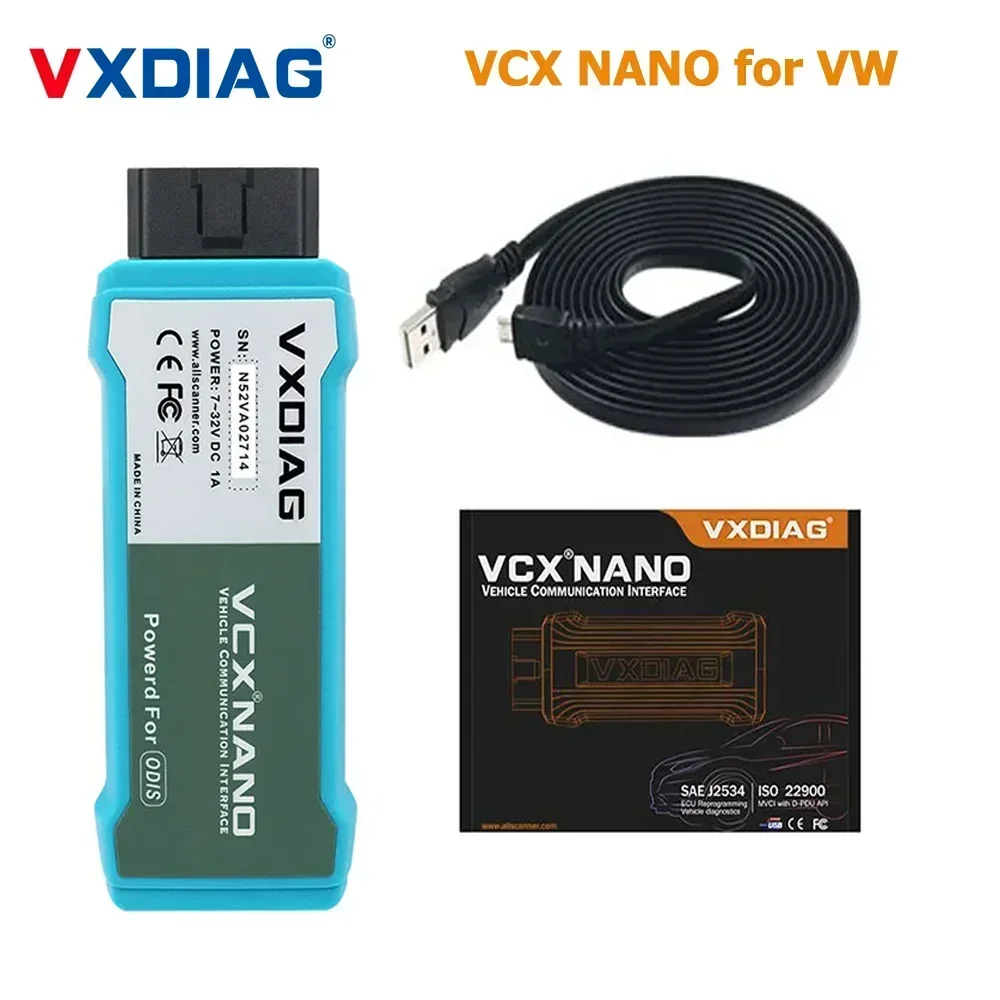 Vxdiag Vcx Nano Per Strumento Diagnostico Vw Scanner Obd2 Obd2 Strumenti Meccanici Per Auto Programmazione Ecu Scanner Automatico Sostituire 6154 Wifi