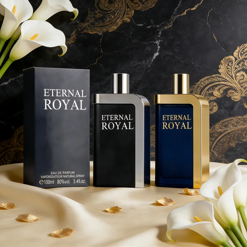 100 ml Marken-Eau de Parfum für Herren, Passionate Gentleman, Himmelblau, langanhaltender, leichter Duft, hohe Qualität_voghion.com