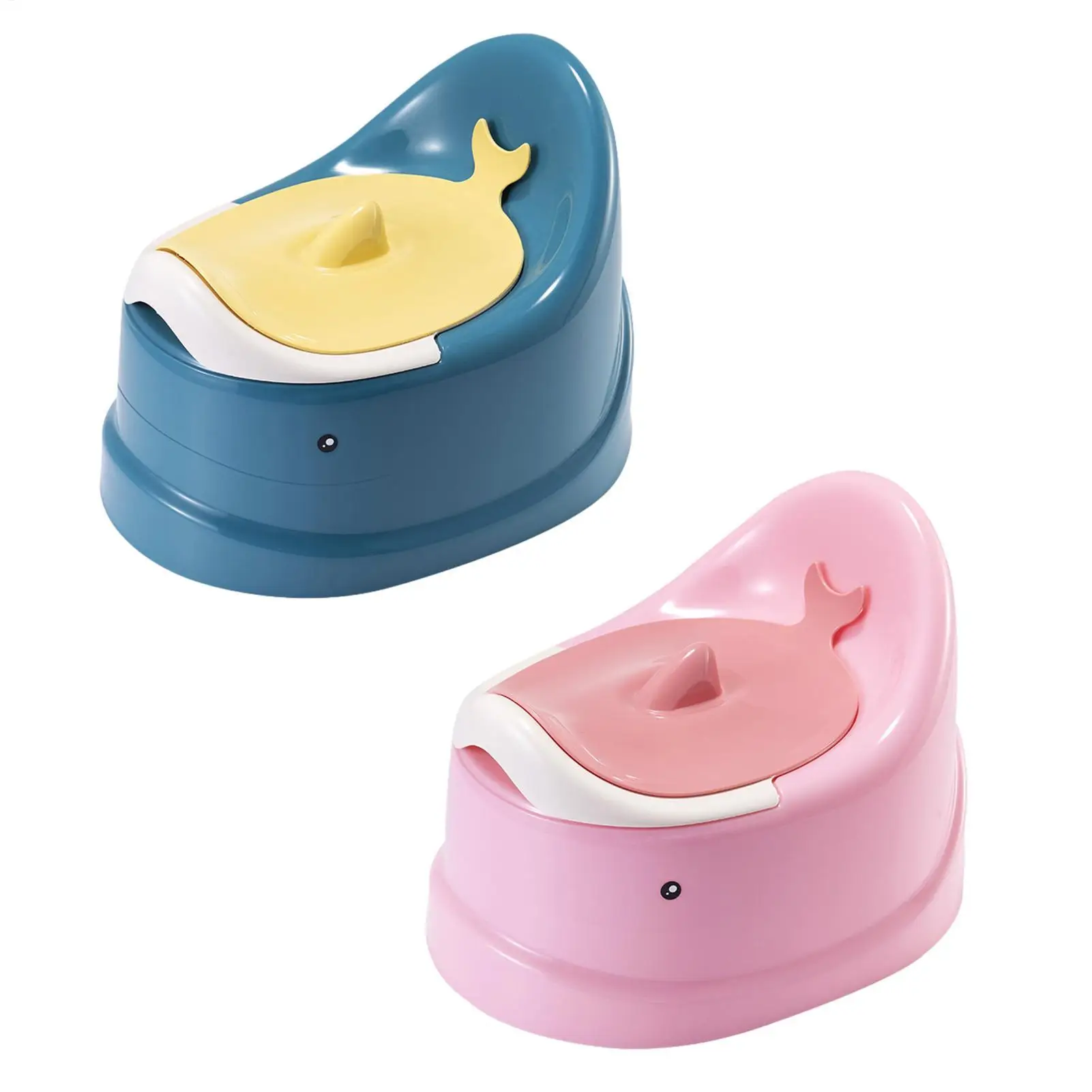 1pc Portable Toddler Potty Baby Toilet Trainer Training Toilet For Travel Stable And Safe Oval Bottom Design Non Slip Potty