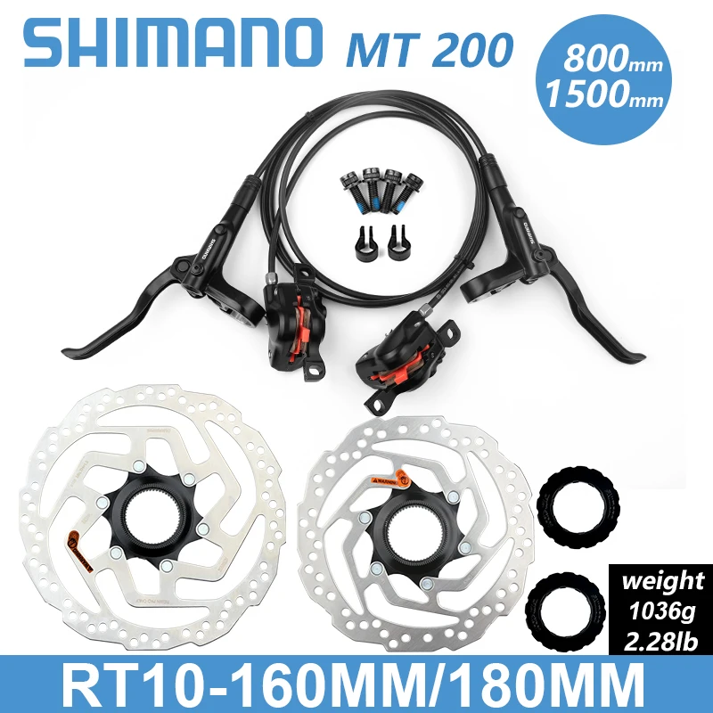 Shimano MT200 Bremse BL BR MTB Ebike Hydraulische Scheiben Bremse