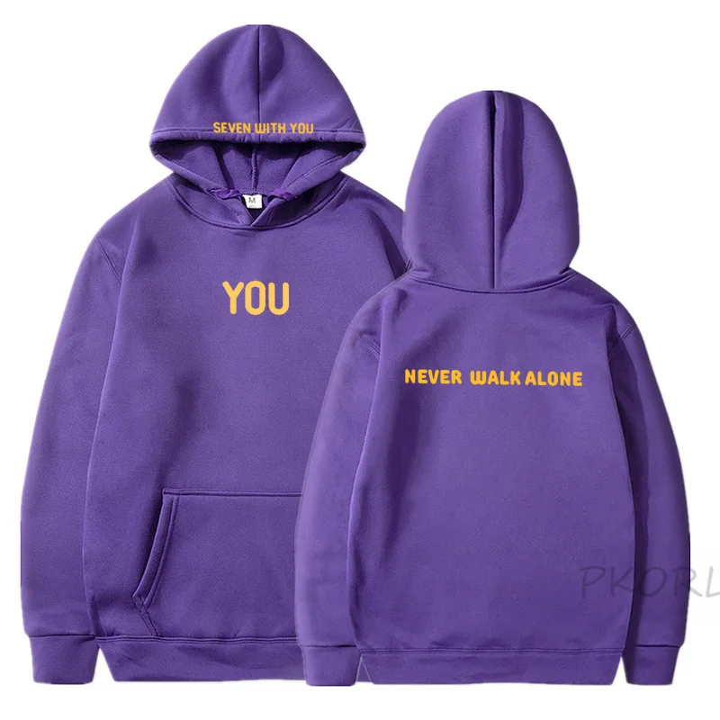 Jimin Seven With You Hoodie Never Walk Alone Sweatshirt With 