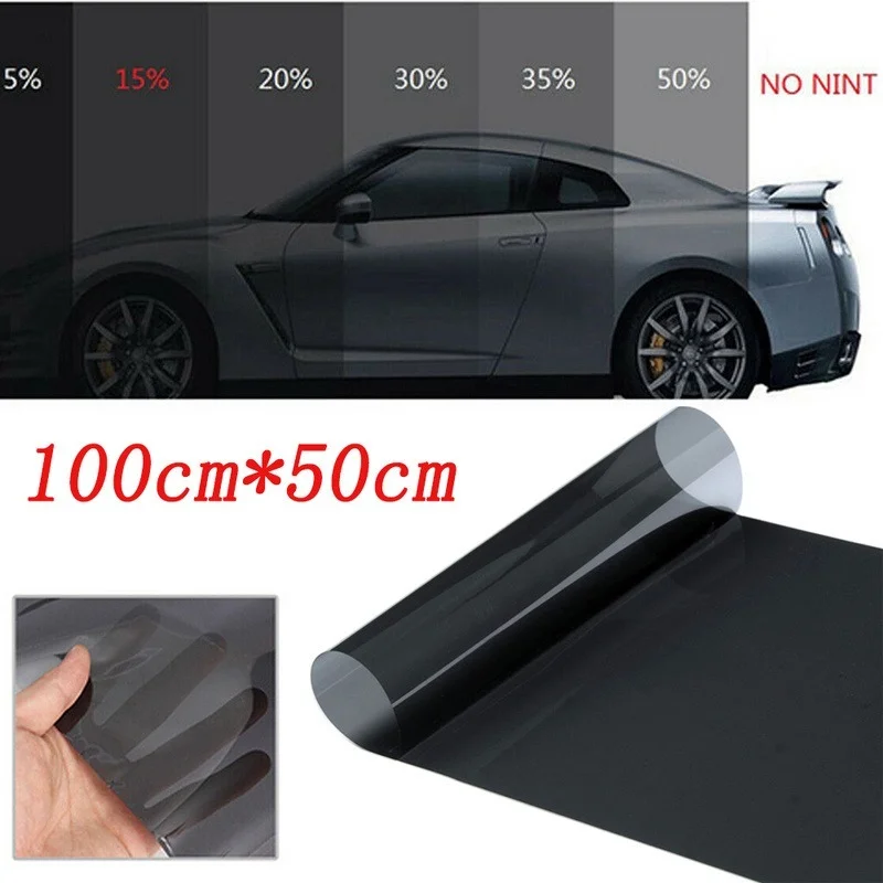 100cmx50cm Car Solar Insulation Film Window Foils Universal Home