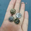Popular Clothes Buttons Bee Motif Metal Button Fashion Embellishments for Clothing Sewing Accessories Buttons 10PCS/Lot 1