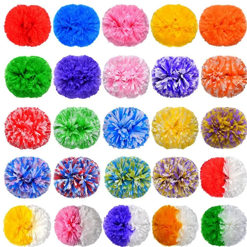 Fancy Competition Flower Club Sport Supplies Cheerleading Cheering Ball Dance Party Decorator Cheerleader Pom Poms