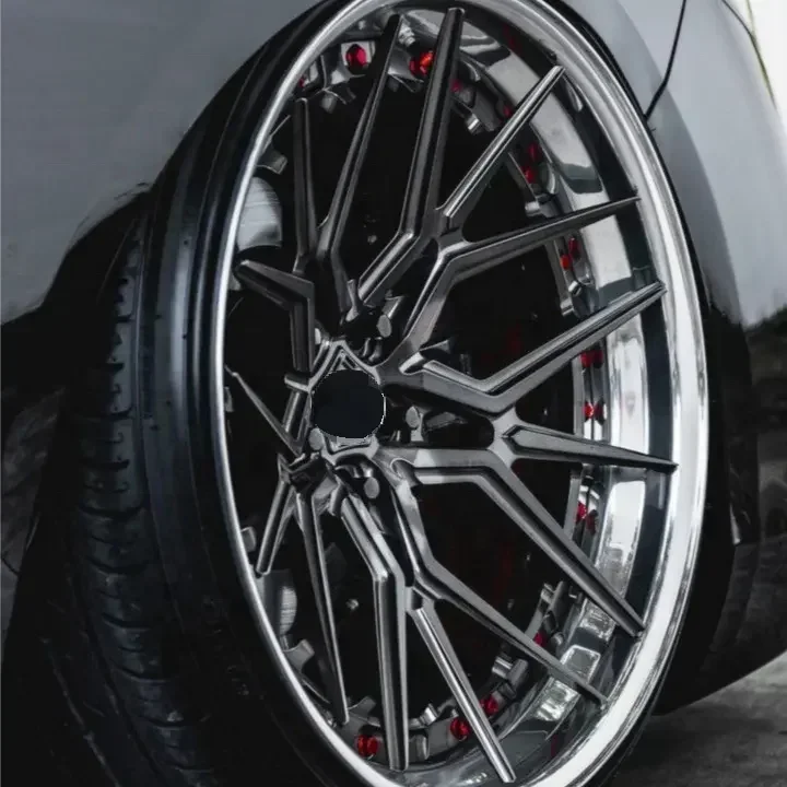 

Best selling 17 18 19 20 21 22 23 inch PCD 5*114.3 4*108 forged alloy car wheelsForging customization