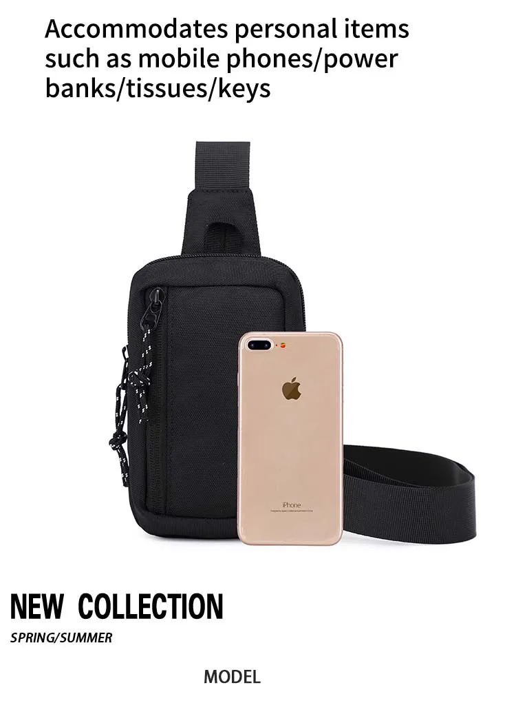 S9910973050474c32a3a0b890414c9d4bl Crossbody Bag Men's Trendy Brand Japanese Street Trend Sports Mini Chest Bag Ins Men's Diagonal Shoulder Bag Simple Cross Bag Mallzona