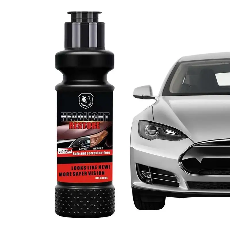 

Head Light Cleaner For Cars Headlight Repair Cleaner 300ml Effective Fast & Easy Car Headlight Repair Fluid Remove Scratches