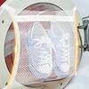 1/2PCS Mesh Shoe Drying Bag Universal Washing Machine Large Cloth Sneaker Cleaning Bag with Zipper Reusable Laundry Organization 1