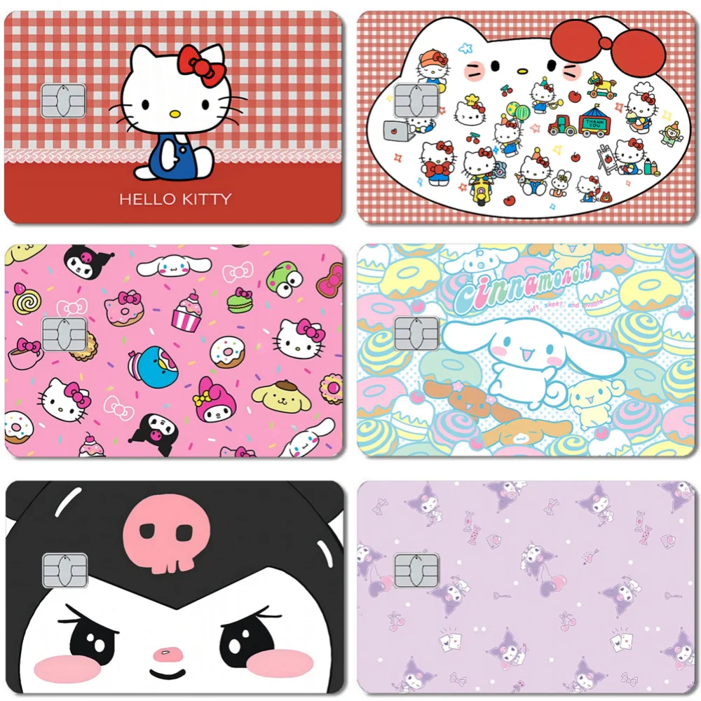 Sanrio Hello Kitty My Melody Cinnamoroll Kuromi 2.5D HD película de PVC ...