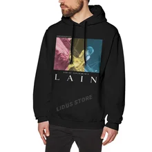 

Serial Experiments Lain Essential Hoodie Sweatshirts Harajuku Creativity 100% Cotton Streetwear Hoodies