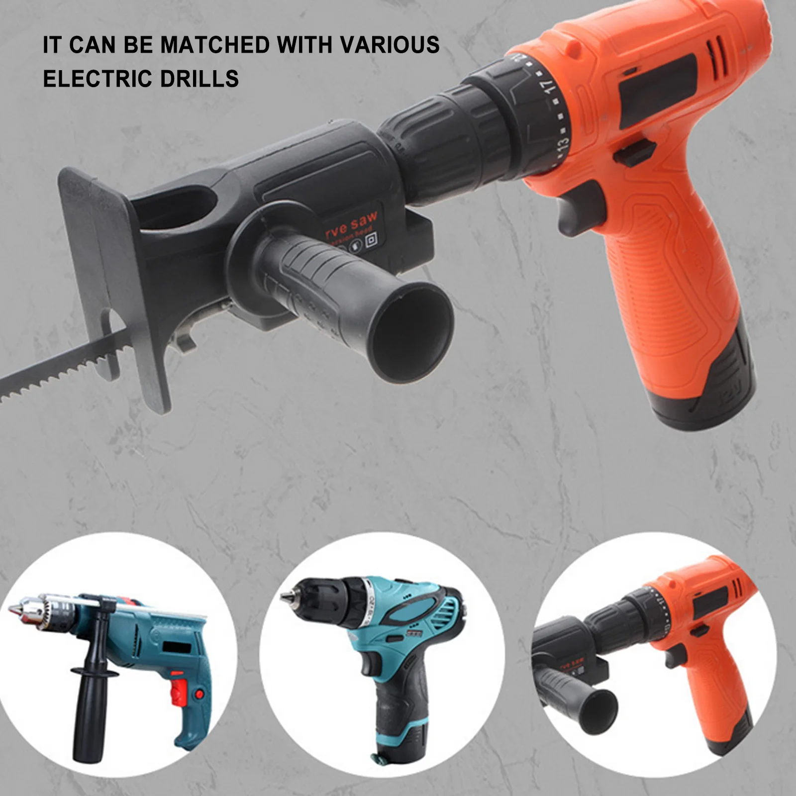 Screwdriver Conversion HeadMultifunctional Electric Drill To Electric