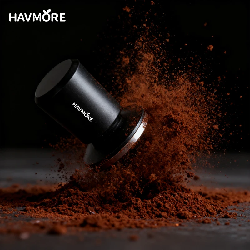 مكبس قهوة هافمور الاحترافي بضغط ثابت، ستانلس ستيل...