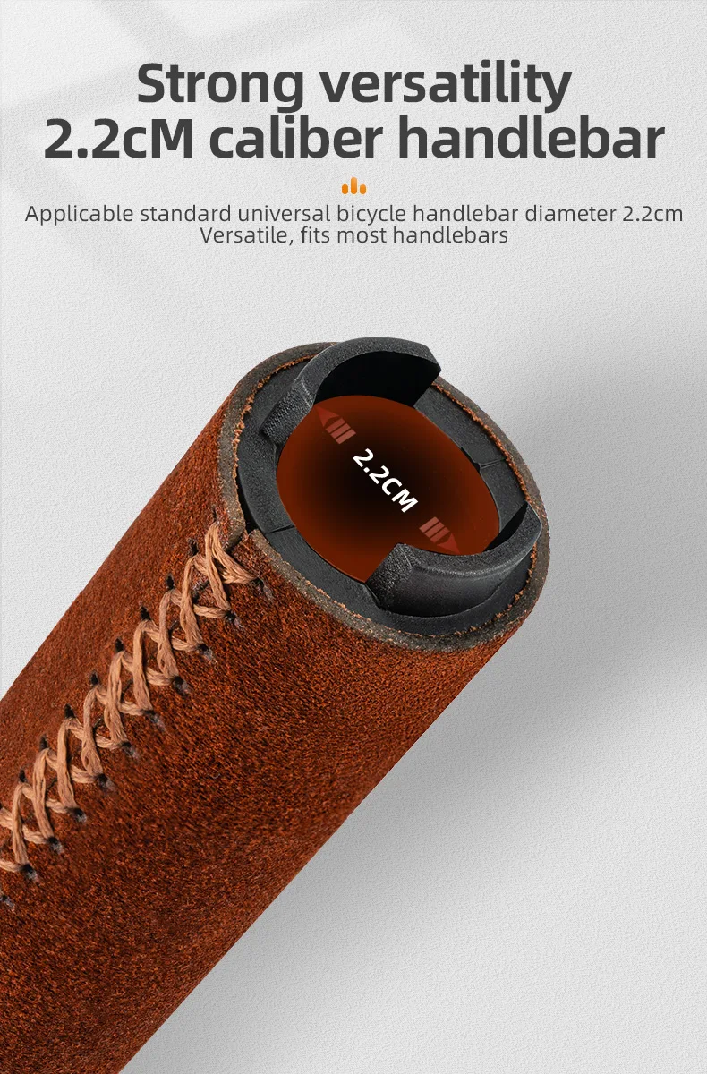 ROCKBROS Fahrradgriffe, Aluminiumlegierung, atmungsaktiv, Fahrradlenkerabdeckung, Griffe, beidseitige Verriegelungsgriffe, MTB, faltbare Fahrrad- und Fahrradgriffe – Detail 8