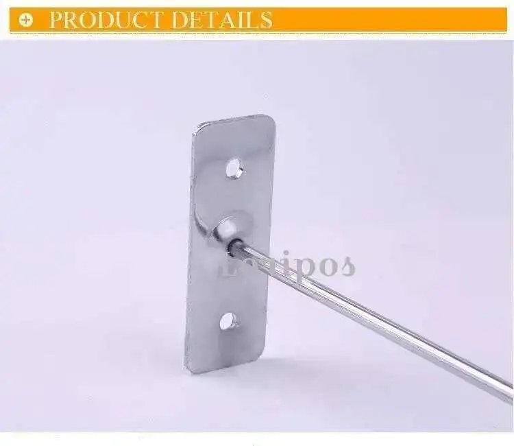 Regal Montage Korb Metall Wand Regal Aufhänger Hardware Wand Racking Display Haken Regal Hängen Organisatoren Aufhänger Organizer Regal – Detail 5