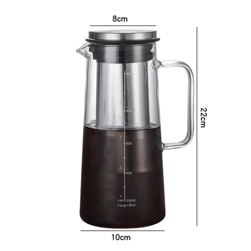 Cold Brew Coffee Maker Set, BPA Free Fruit Infuser