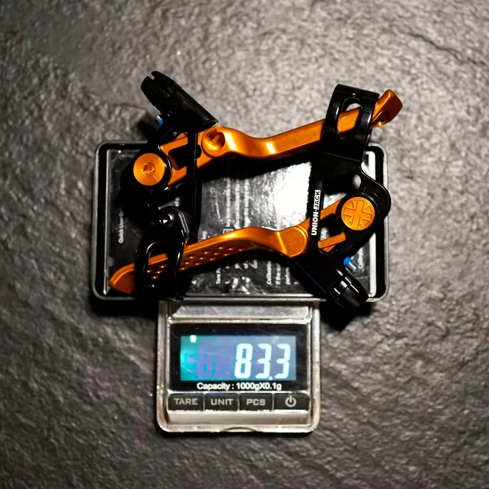 UNIONJACK CNC Alloy Bike Caliper Brake Lever Ultra Light 84g for