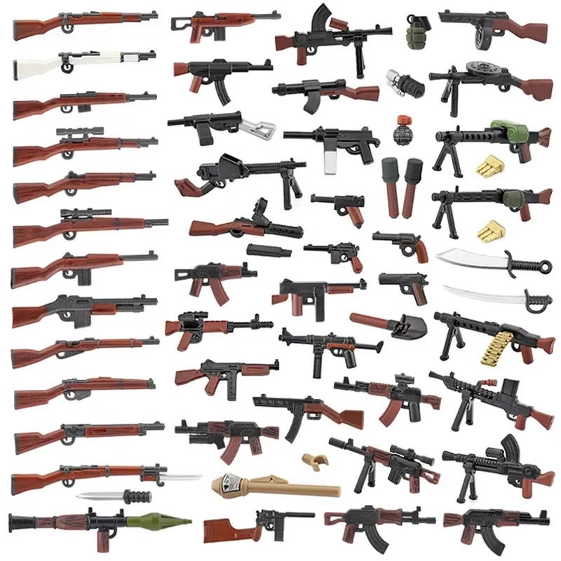 

Военное оружие, армия, современные особые силы, строительные блоки Playmobil Mini MOC, аксессуары, кирпичи, игрушки