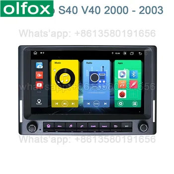 Para VOLVO S40 V40 Carplay Android Multimedia Pantalla de 7 pulgadas 2000 2001 2002 2003 Pantalla de visualización Radio de coche GPS Sistema de unidad principal automática 1