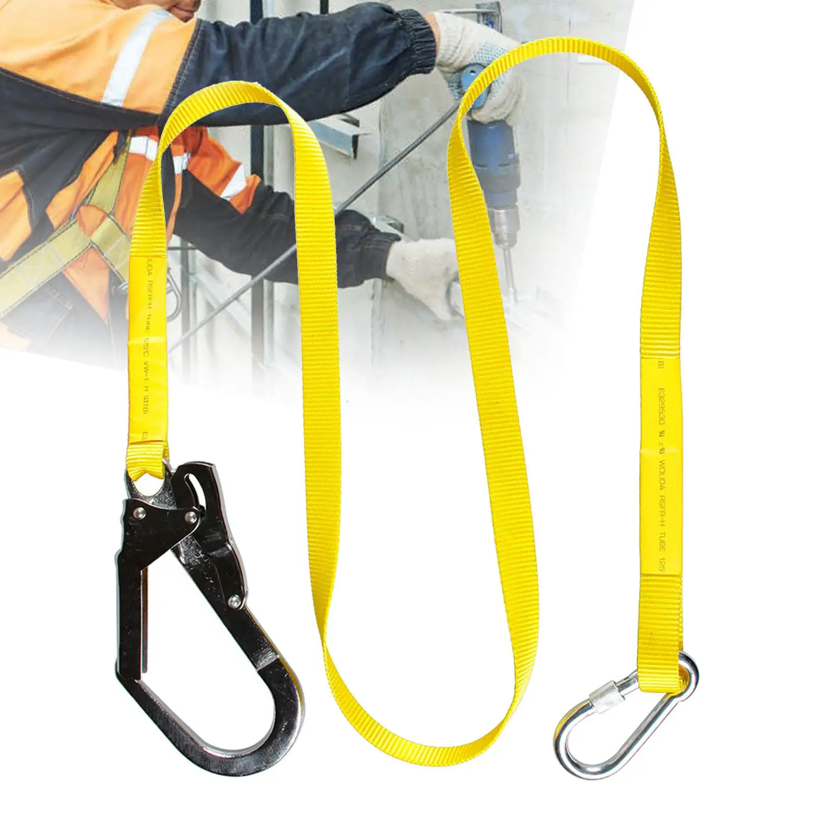 

Плоский полиэфирный ремешок для защиты от падения для строительства Arborist Outdoor